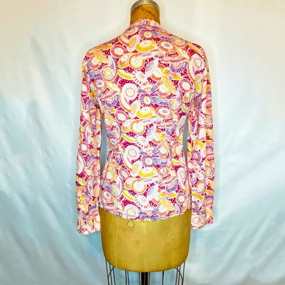 APC Umbrella Print Buttondown Top - Picture 4 of 6